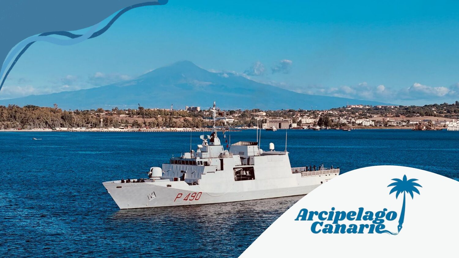 Nave “Cigala Fulgosi” in sosta a Santa Cruz de Tenerife – aperta per visite a bordo il 7, 8 e 9 marzo 2026